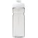 Bidón deportivo de 650 ml con tapa Flip H2O Active® Base Tritan™ Transparente claro/blanco detalle 35