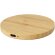 Base de carga inalámbrica de bambú certificado FSC 15W Essence Madera detalle 6