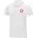 Polo manga corta Deimos cool fit para hombre Blanco detalle 1