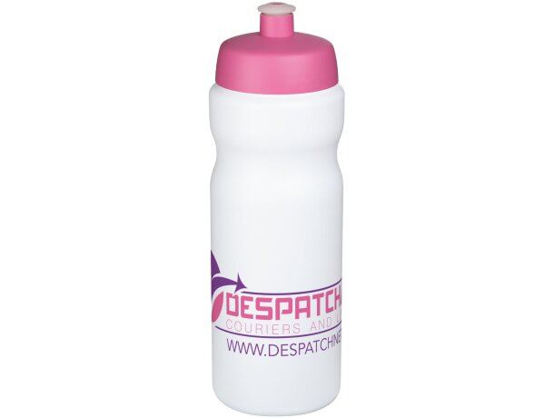 Baseline® Plus Bidón deportivo de 650 ml Blanco/rosa detalle 25