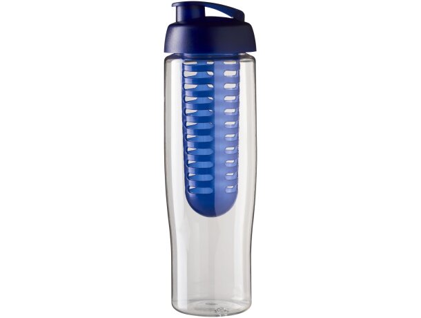 H2O Active® Tempo Bidón deportivo e infusor con Tapa Flip de 700 ml Transparente/azul detalle 8