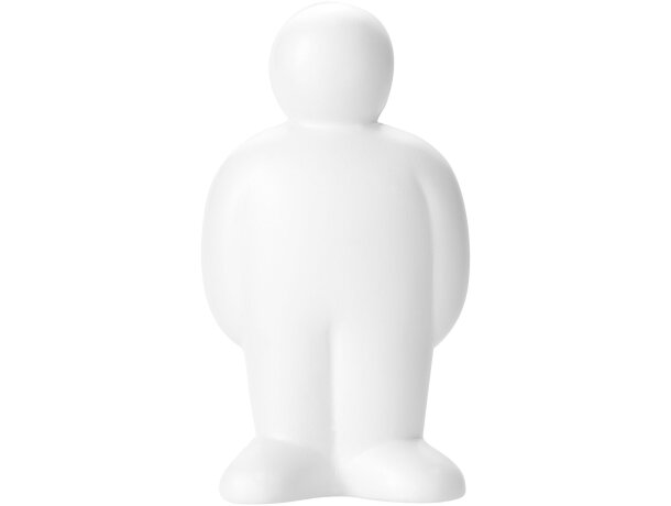 Antiestrés con forma de hombre Blanco detalle 1