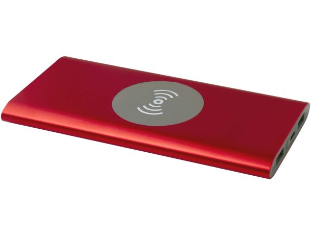 Batería externa inalámbrica Juice 8000 mAh aluminio reciclado Plateado detalle 26