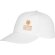 Gorra dividida en 6 paneles. Ideal para merchandising Blanco detalle 2