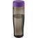 Bidón de agua de 700 ml con tapa de rosca H2O Active® Eco Tempo Morado/carbón