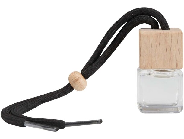 Ambientador de coche Ono en vidrio borosilicato y madera de haya Negro intenso detalle 5