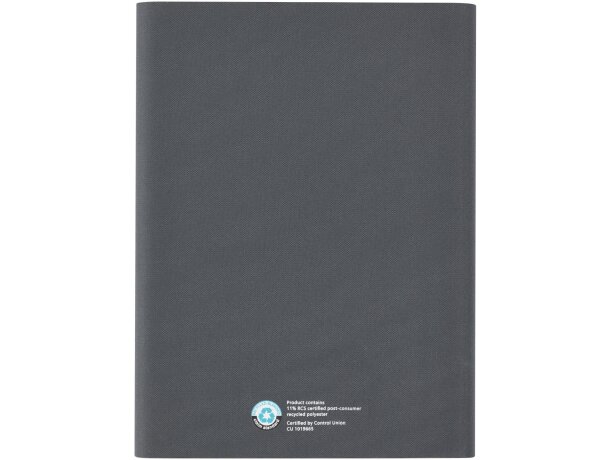 Organizador Liberto con soporte móvil y papel reciclado FSC Gris detalle 3