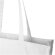 Bolsa tote algodón reciclado GRS con refuerzos Florida 14L Blanco detalle 15