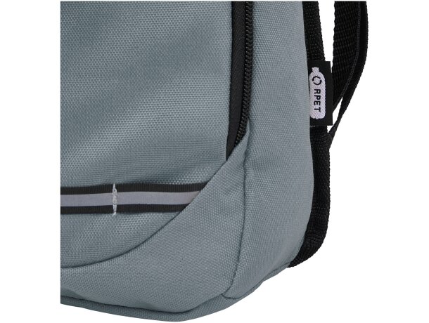 Mochila exterior GRS RPET Trails 6,5L certificada sostenible Gris detalle 21