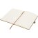 Libreta A5 de ante Carbony Marrón detalle 13