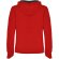 Sudadera con capucha para mujer Urban Roly Rojo/negro intenso detalle 57