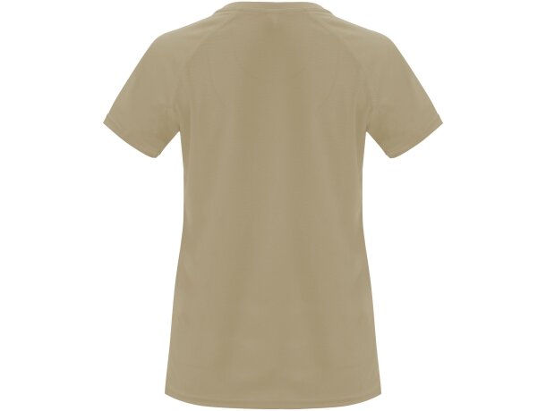 Camiseta deportiva manga corta mujer Bahrain Roly técnica detalle 34