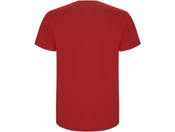 Camiseta manga corta hombre Stafford Roly algodón 190 g/m² Rojo detalle 118