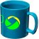 Taza plástico san 300ml con asa integrada personalizable Azul aqua detalle 13