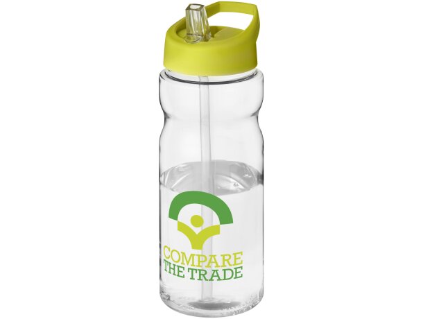 H2O Active® Base Bidón deportivo con tapa con boquilla de 650 ml Transparente/lima detalle 75