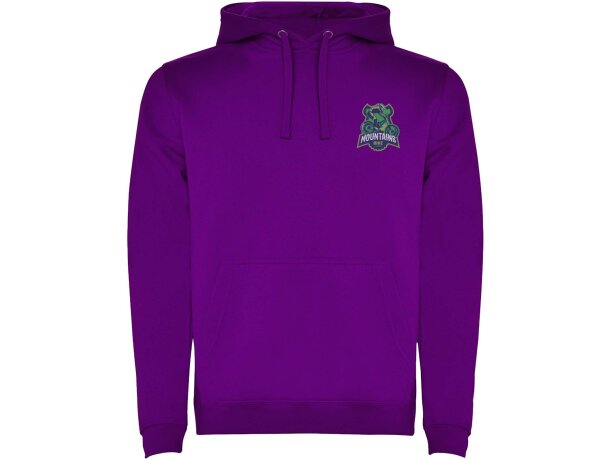 Sudadera con capucha para hombre Urban Roly Morado detalle 106