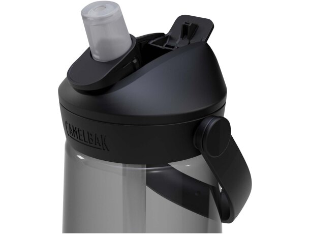 Botella 750ml Tritan Renew CamelBak Thrive Flip con pajita Carbón detalle 3