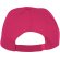 Gorra infantil de 5 paneles Feniks Kids Magenta detalle 10