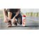 Bidón deportivo HydroFlex estrujable 750ml con tapa abatible Azul/blanco transparente detalle 28