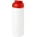 Baseline™ Plus Bidón deportivo con Tapa Flip de 750 ml con agarradera Blanco/rojo