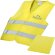 Chaleco de seguridad con bolsa para uso profesional Watch-out amarillo neón