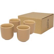Set de cuatro tazas de expreso Male en cerámica