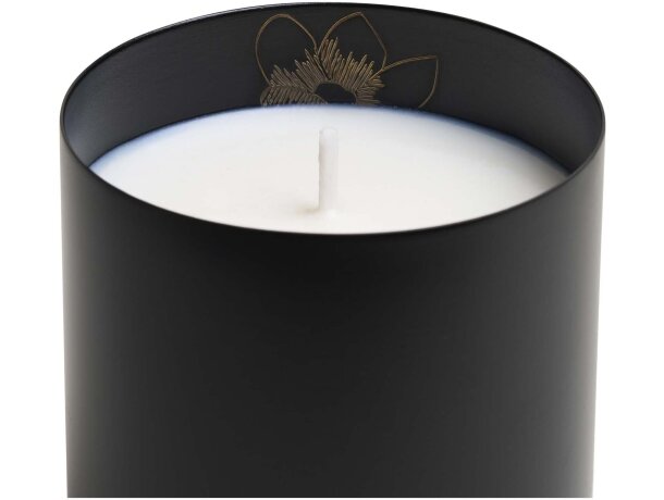 Vela perfumada Wellmark de cera de soja 100% natural Negro intenso detalle 21