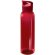 Botella de 650 ml con tapa de rosca personalizada personalizado rojo