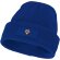 Gorro de lana con parche Boreas Azul detalle 31