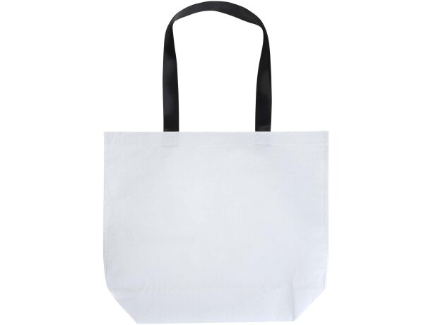 Bolsa tote Duo 30 litros plástico reciclado certificado GRS Blanco detalle 3