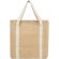 Bolsa tote de yute Juta con aislamiento térmico 19 litros Natural/blanco detalle 3