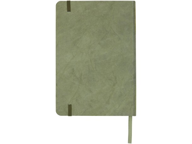 Libreta de tamaño A5 de papel de piedra Breccia Verde detalle 3