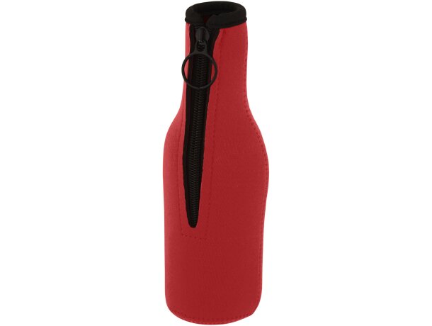 Funda para botellas térmicas de neopreno plegable Fris Rojo detalle 10