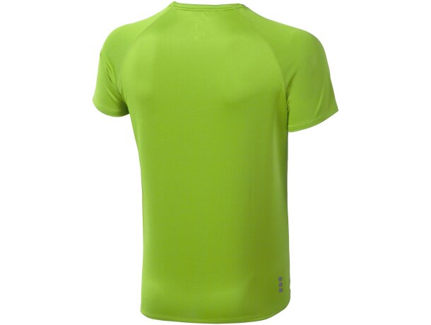 Camiseta de manga corta unisex niagara de Elevate 135 gr Verde manzana detalle 26