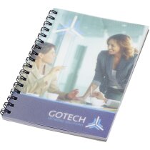 Libreta A6 espiral cubierta PP transparente