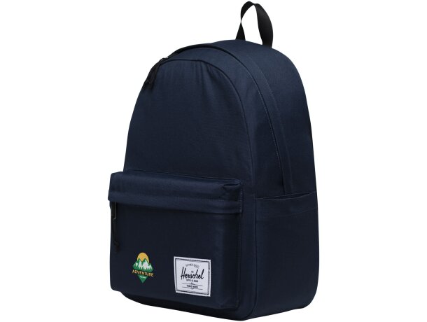 Mochila Herschel Classic reciclada 26L con funda para portátil Azul marino detalle 6