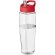 H2O Active® Tempo Bidón deportivo con tapa con boquilla de 700 ml Transparente/rojo