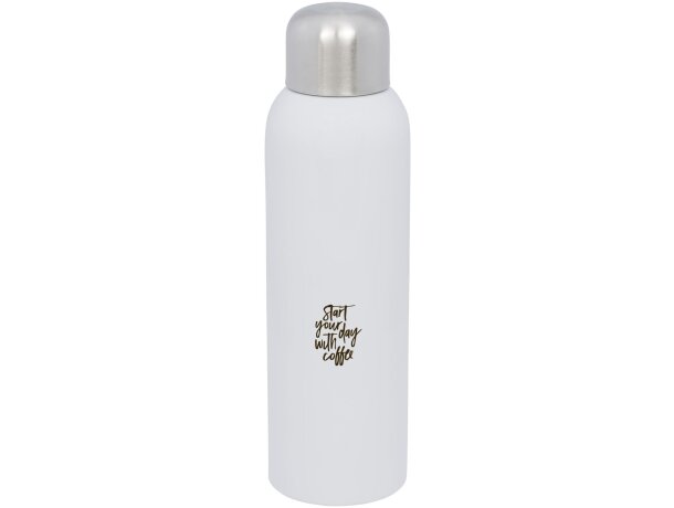 Bidón acero inoxidable reciclado Guzzle 820ml con tapa rosca Blanco detalle 1