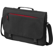 Bolsa de poliéster para portátil de 15,6” personalizada negro intenso Bolsa de poliéster para portátil de 15,6” personalizada negro intenso