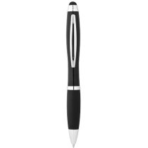 Bolígrafo de metal con puntero en dos colores personalizado negro intenso Bolígrafo de metal con puntero en dos colores personalizado negro intenso