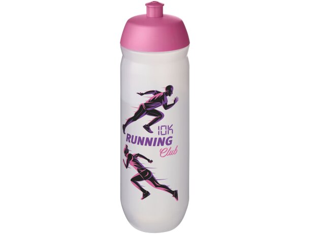 Bidón deportivo de 750 ml HydroFlex™ Clear Rosa/transparente escarchado detalle 21