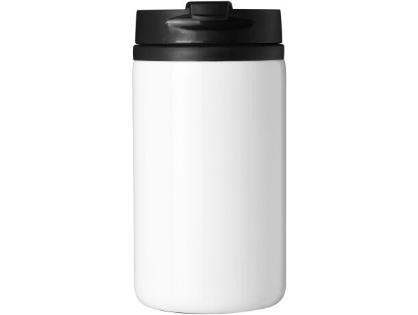 Vaso térmico 250ml acero inoxidable reciclado Mojave RCS Blanco detalle 2