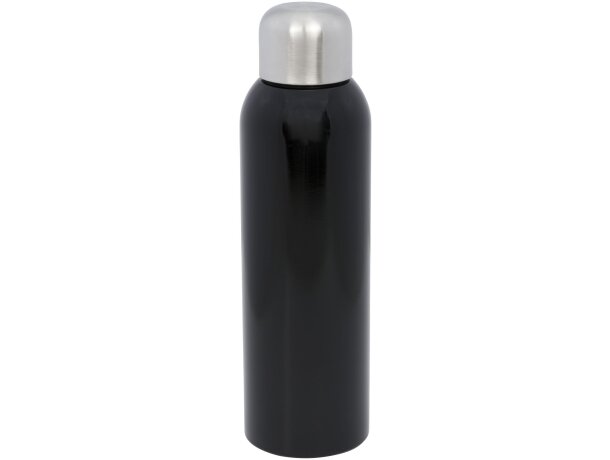 Botella deportiva Guzzle acero inoxidable 820 ml acabado negro Verde nenta detalle 10