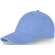 Gorra con ribete de 6 paneles Darton Azul claro