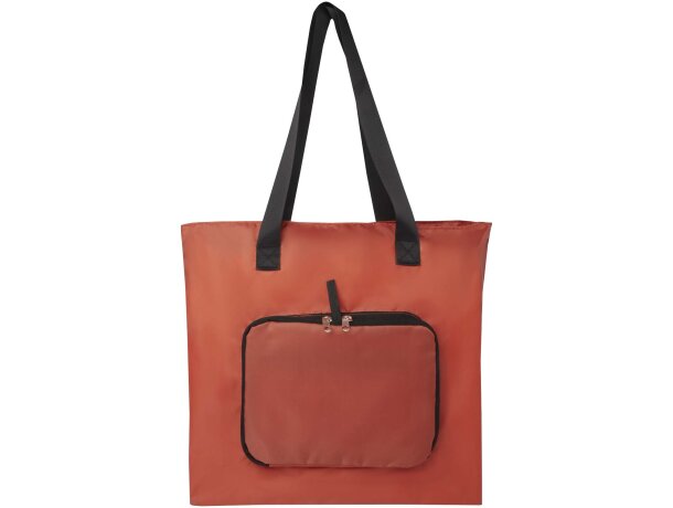 Bolsa tote plegable EcoFold de poliéster reciclado certificado GRS detalle 14