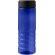 Bidón 750ml Eco Treble con tapa rosca plástico oceánico reciclado Azul/negro intenso detalle 19