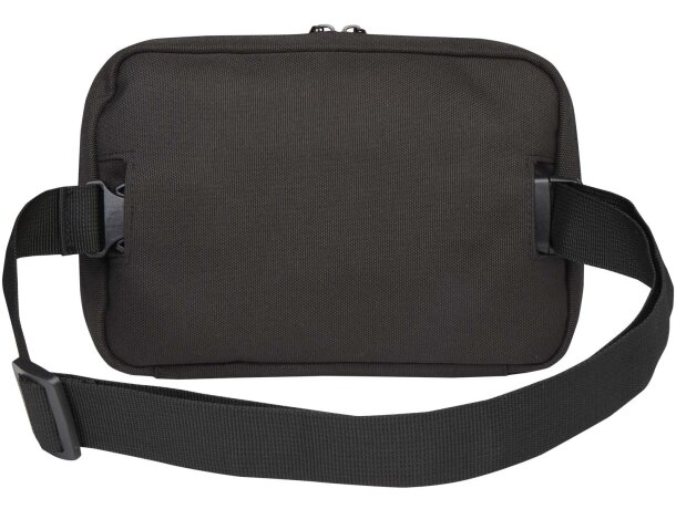 Neceser modular de poliéster reciclado certificado GRS Roam Negro intenso detalle 2