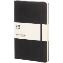 Libreta tapa dura punteada Classic negro intenso