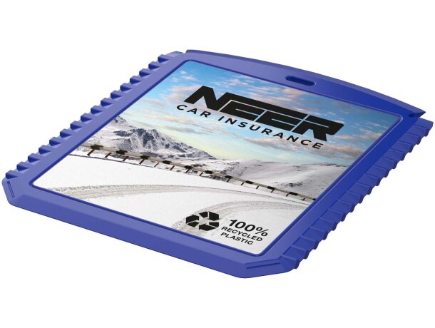 Rascador hielo rectangular reciclado Thrym Azul detalle 7