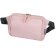 Riñonera Puffer acolchada de poliéster reciclado certificado GRS Rosa empolvado